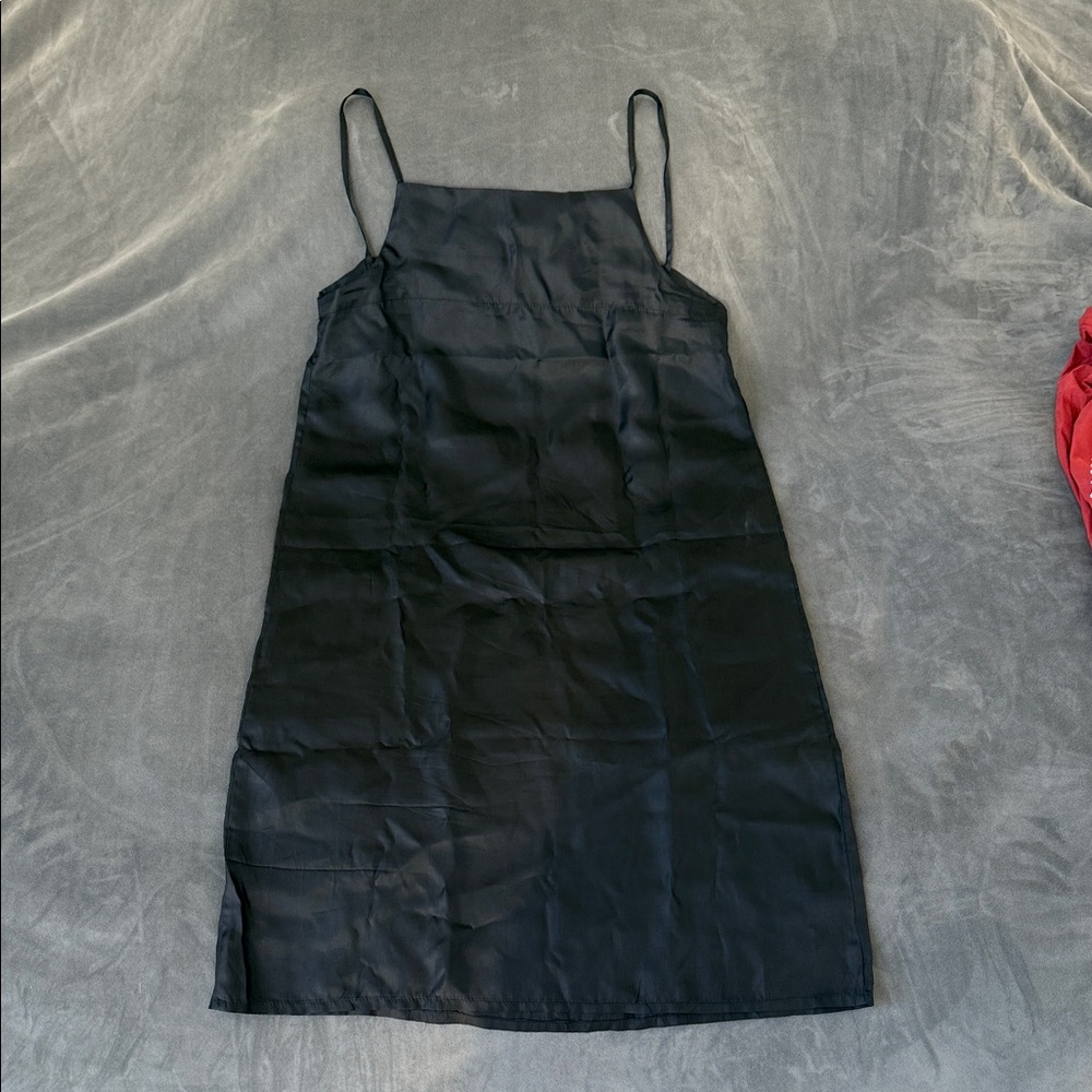 Elegant Black Chemise Slip